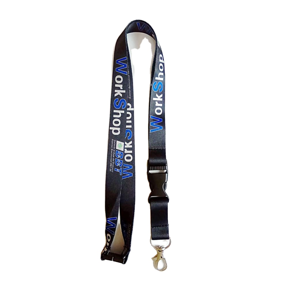 Sublimation lanyard